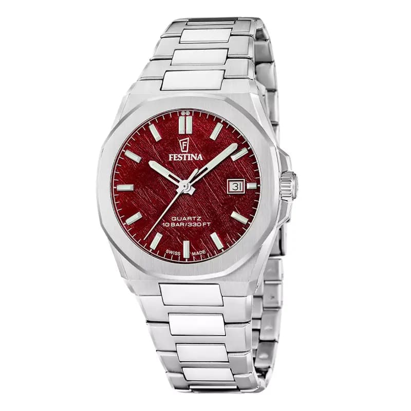 Festina Swiss Made Montre Classic Steel F20100/3