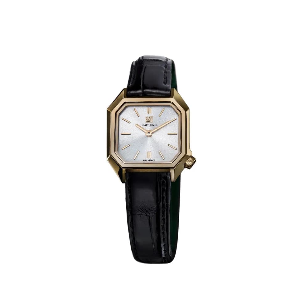 March LA.B Lady Mansart Electrique - Continental - Alligator Noir