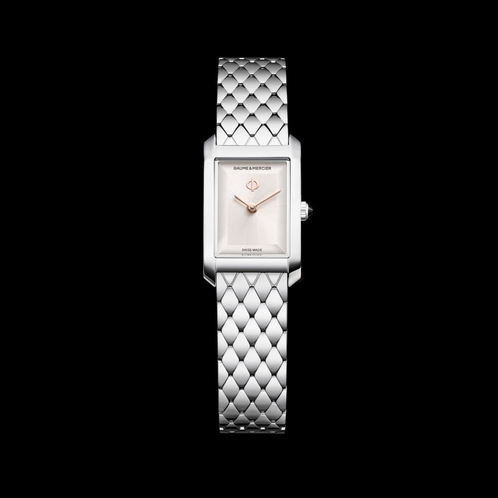 Baume & Mercier Montre quartz Femme Hampton Blanc I (blanc nuance)