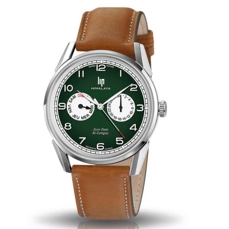 Lip Montre Lip Himalya - Homme - cadran Vert- 40 mm - Acier inoxydable - 671674