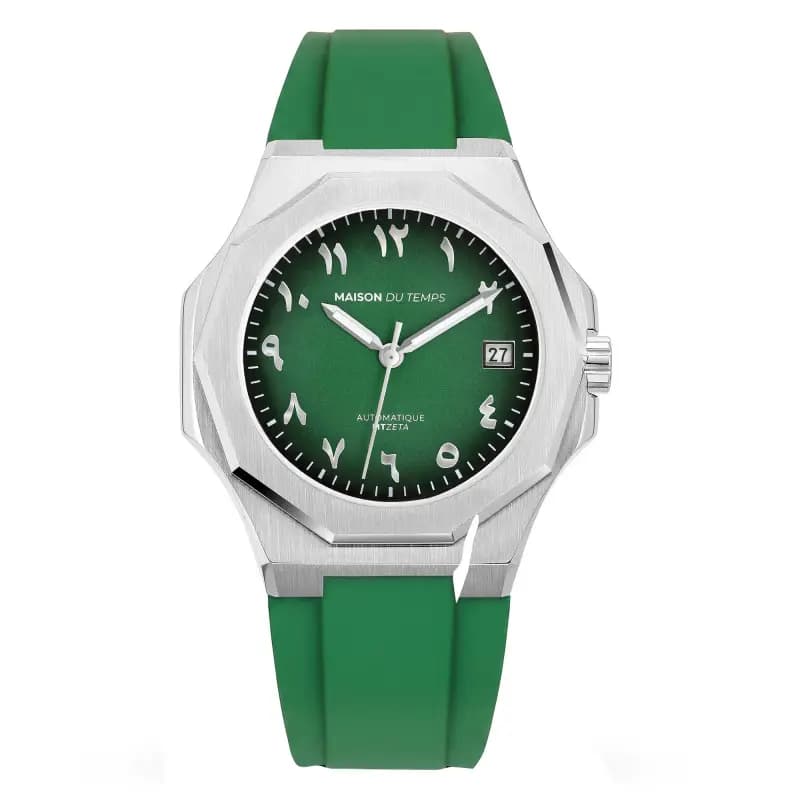 Maison du Temps Montre MTZeta Arabic Vert Silicone Vert 1003-SV