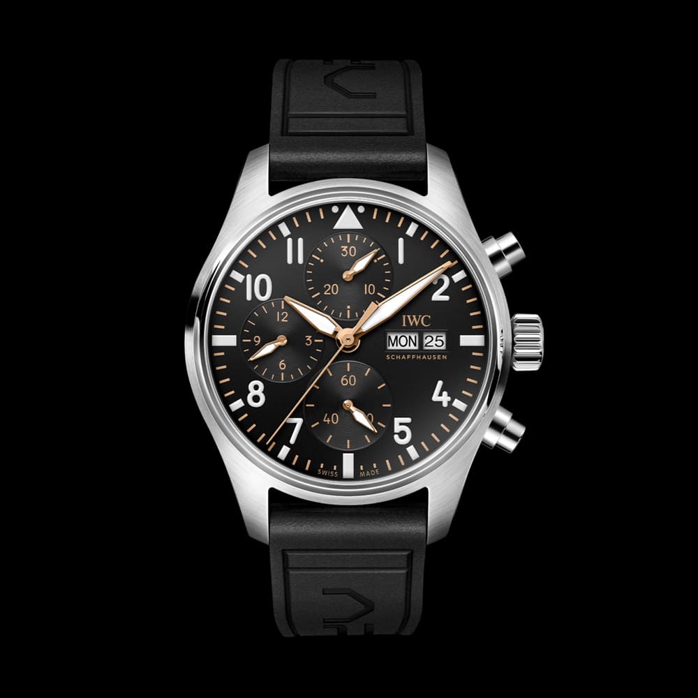 IWC Schaffhausen Montre D'Aviateur Chronographe 41 Apxgp