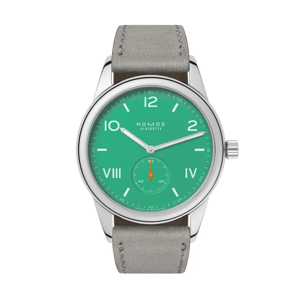 Nomos Club Campus 38 Electric Green