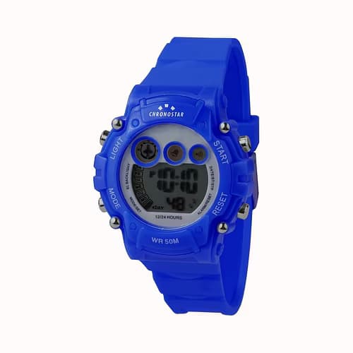 Chronostar Montre Digital Enfant Chronostar Plastique Bleu R3751277002