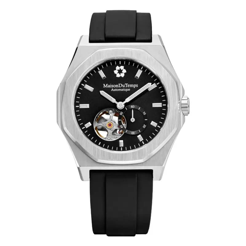 Maison du Temps Montre MTDelta coeur ouvert Noir