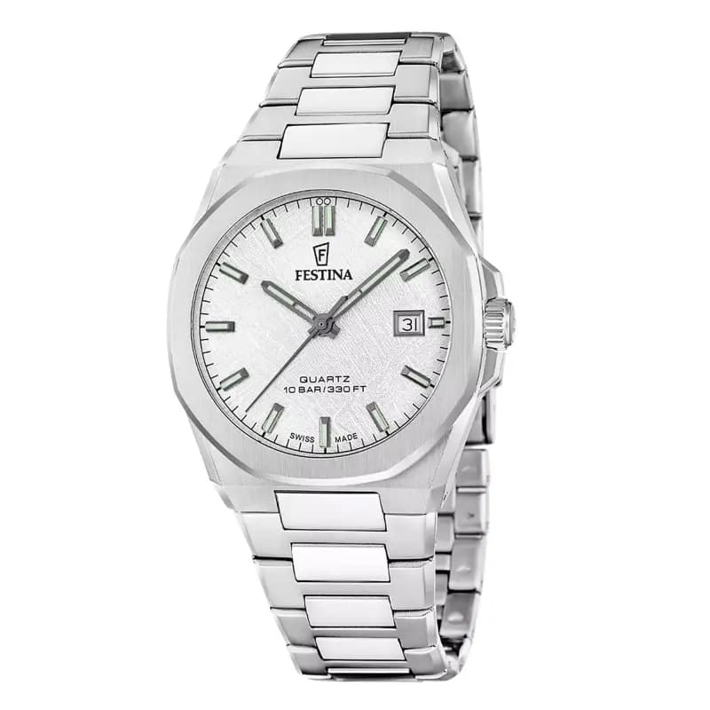 Festina Swiss Made Montre Classic Steel F20100/1