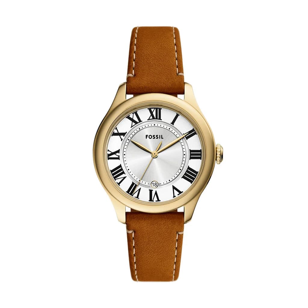 Fossil Gilmore — boîtier jaune