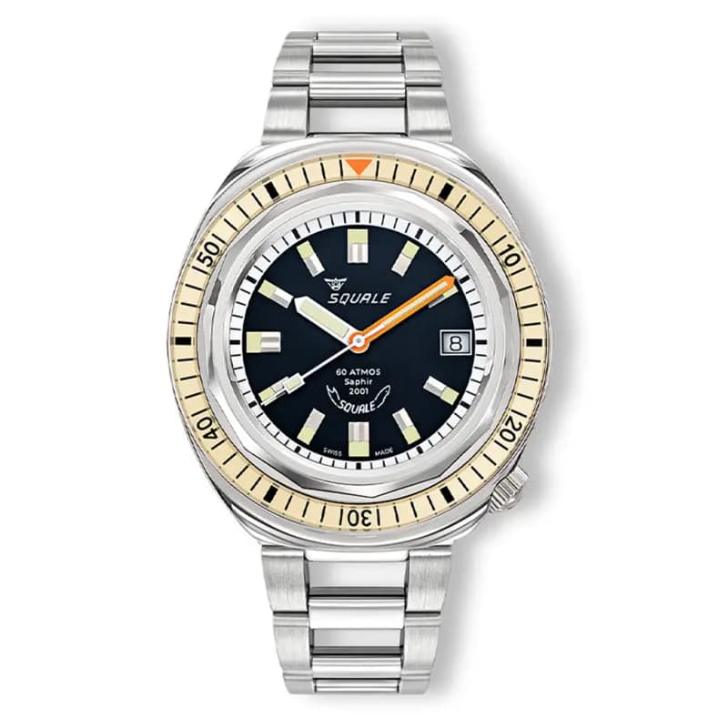 Squale Montre 2001 Sand 2001BEBK.AC