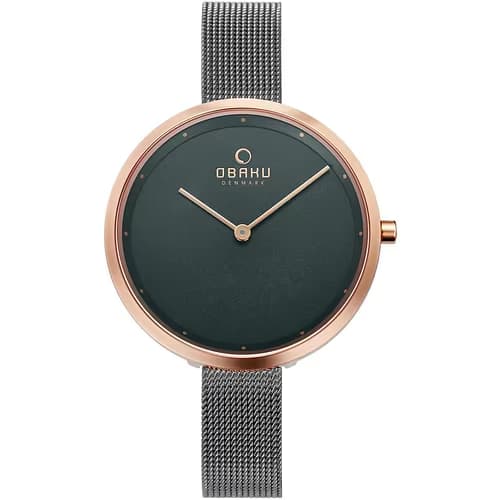 Obaku Montre Femme OBAKU en Acier Gris