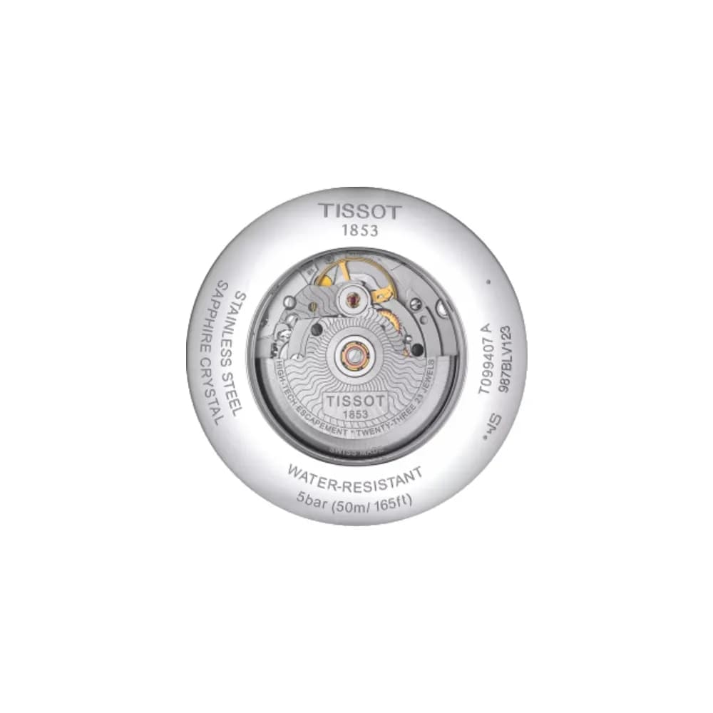 Tissot Chemin des Tourelles Powermatic 80 — bracelet acier