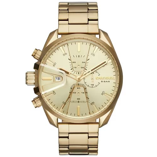 Diesel Montre Analogique Homme Diesel Acier Jaune DZ4475