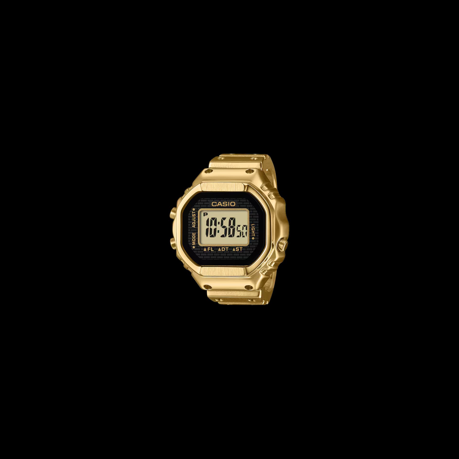 Casio Ring CRW-001G-9 — bracelet doré