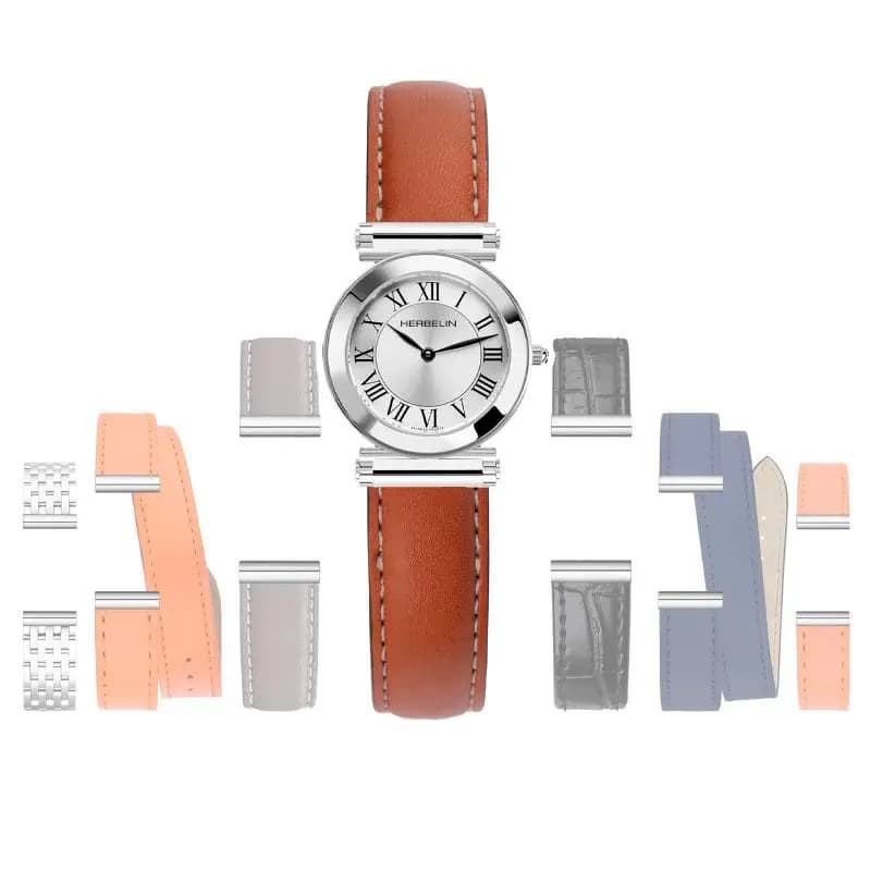 Michel Herbelin Montre Antares H17443AP01 - Choisissez votre couleur de bracelet