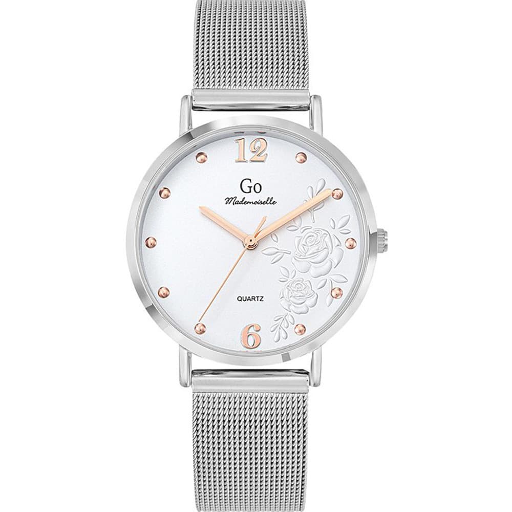 GO Mademoiselle Montre GO Mademoiselle en Métal Chromé