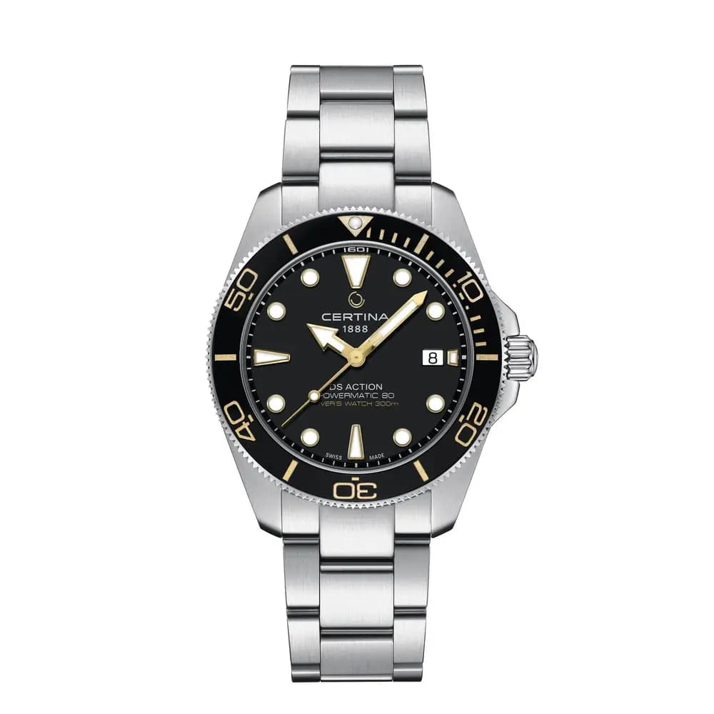 Certina Montre automatique Homme DS action Noir