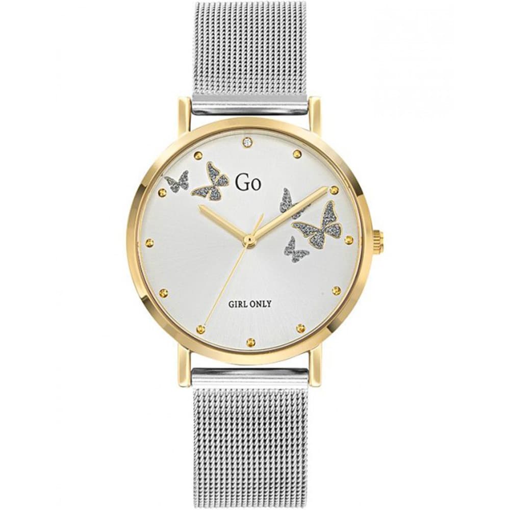 GO Mademoiselle Montre GO Mademoiselle Collection SS22 en Acier Argenté