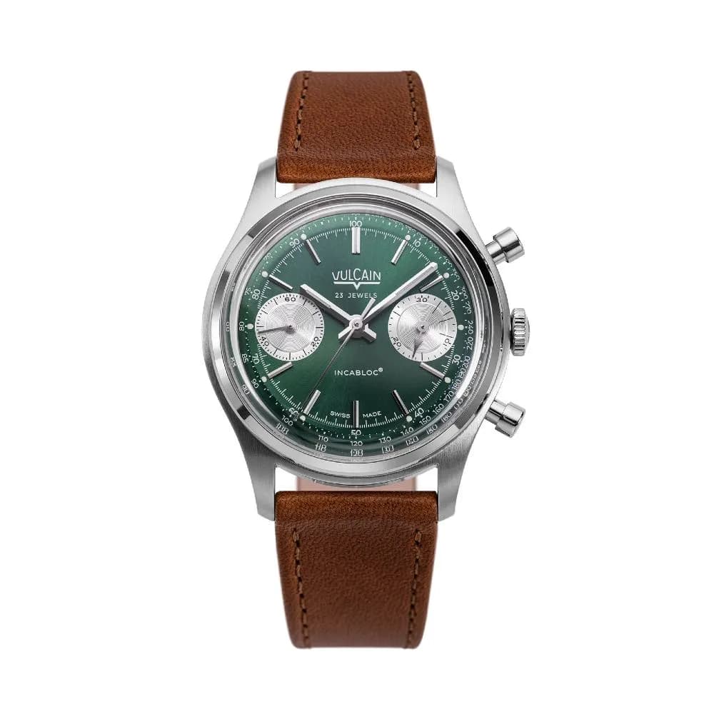 Vulcain Chronograph Green