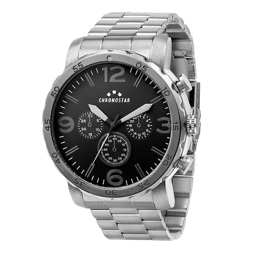 Chronostar Montre Homme CHRONOSTAR TOBEDEFINE en Acier et Métal Gris