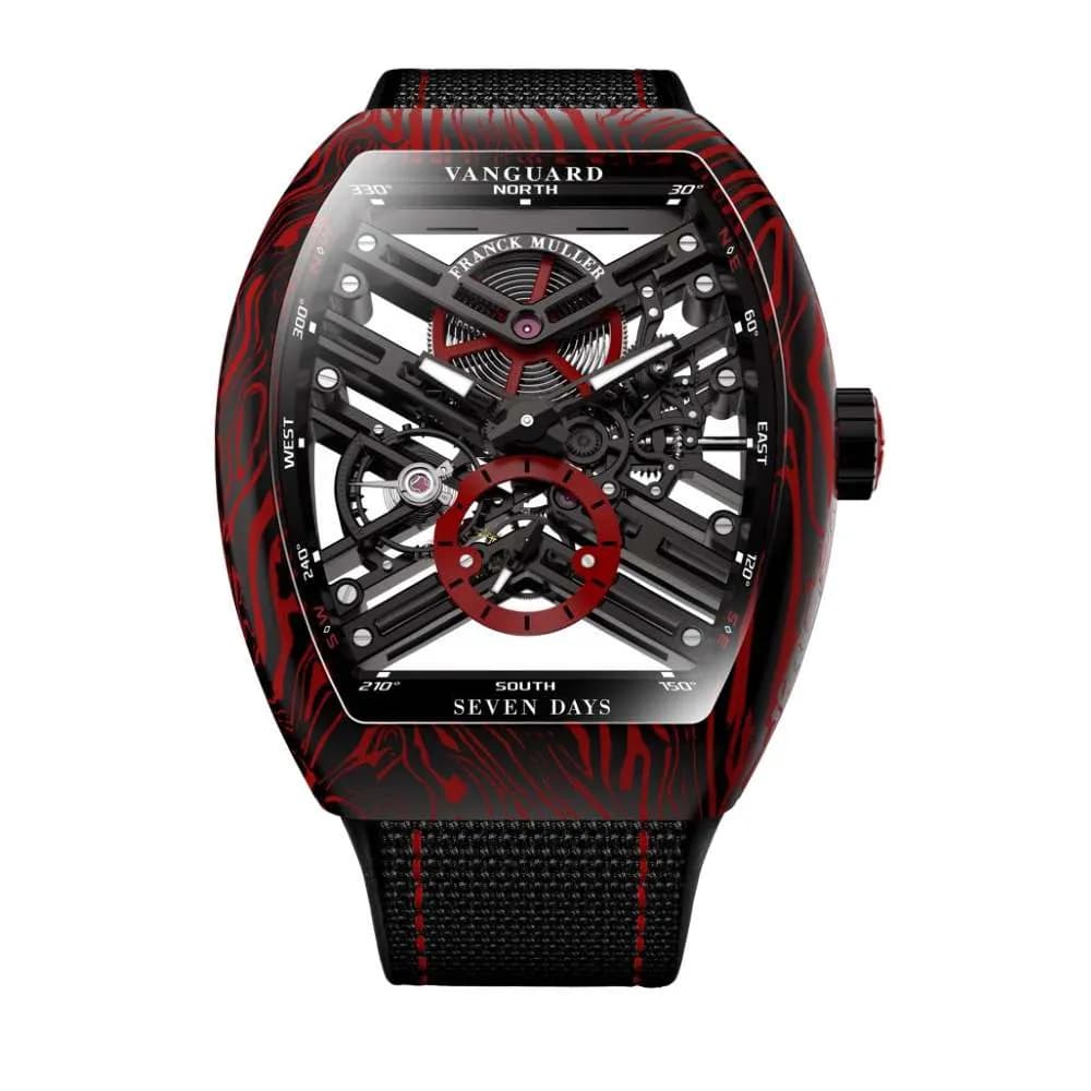 Franck Muller Vanguard Carbone Damas