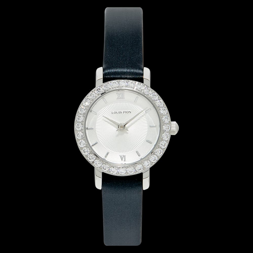 Louis Pion Montre quartz Femme Grace Argenté
