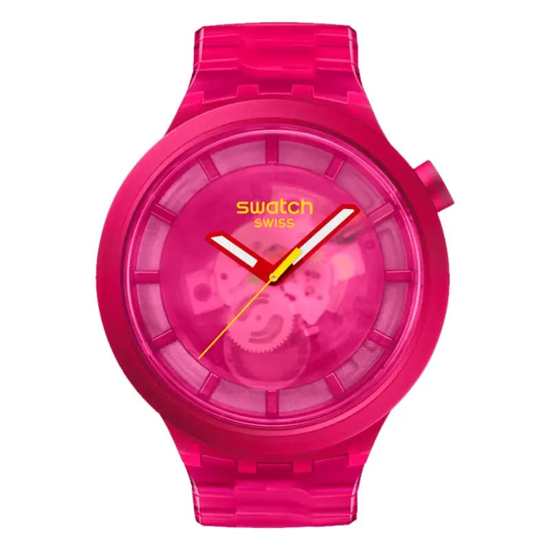 Swatch Pink Joy — cadran rose