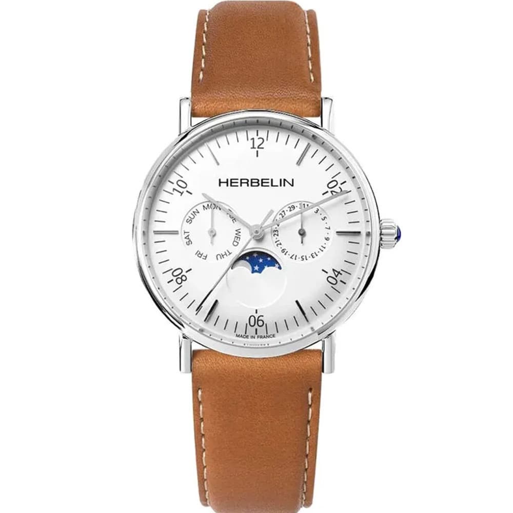 Michel Herbelin Montre Herbelin en Cuir