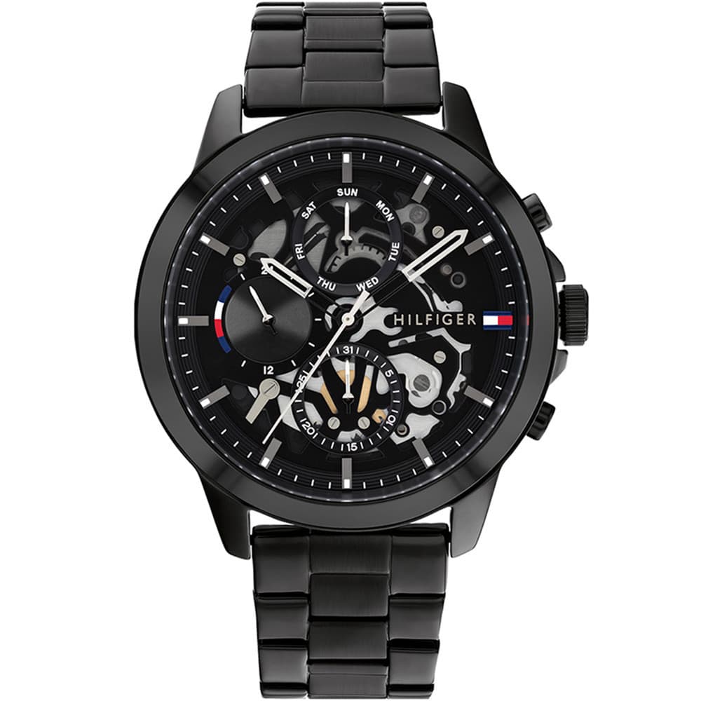 Tommy Hilfiger Montre Tommy Hilfiger en Acier Noir