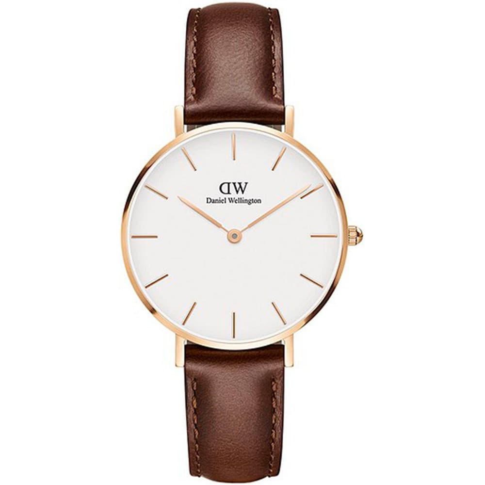 Daniel Wellington Montre Daniel Wellington Collection Petite en Cuir Marron