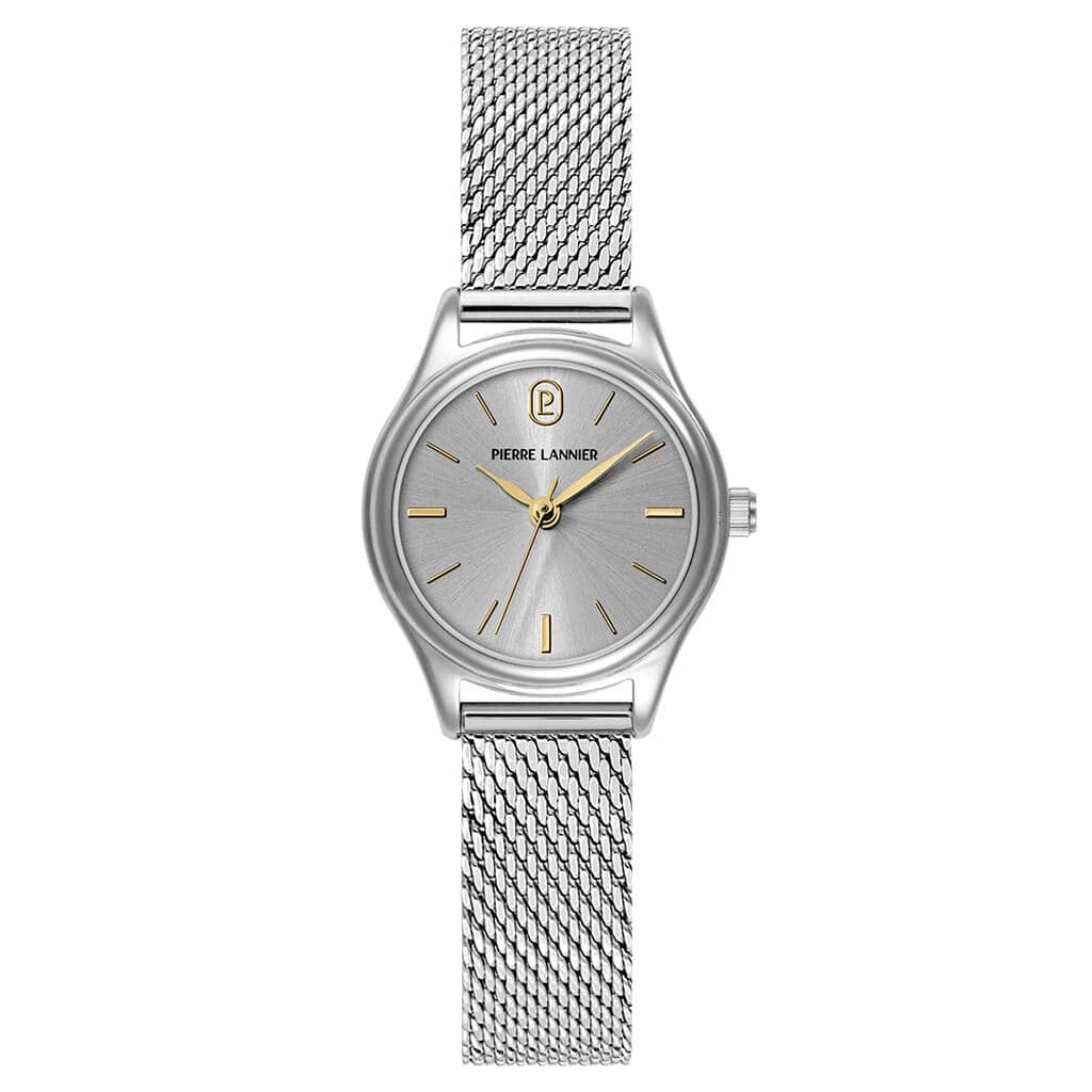 Pierre Lannier Montre Pierre Lannier Collection Pya en Acier Argenté