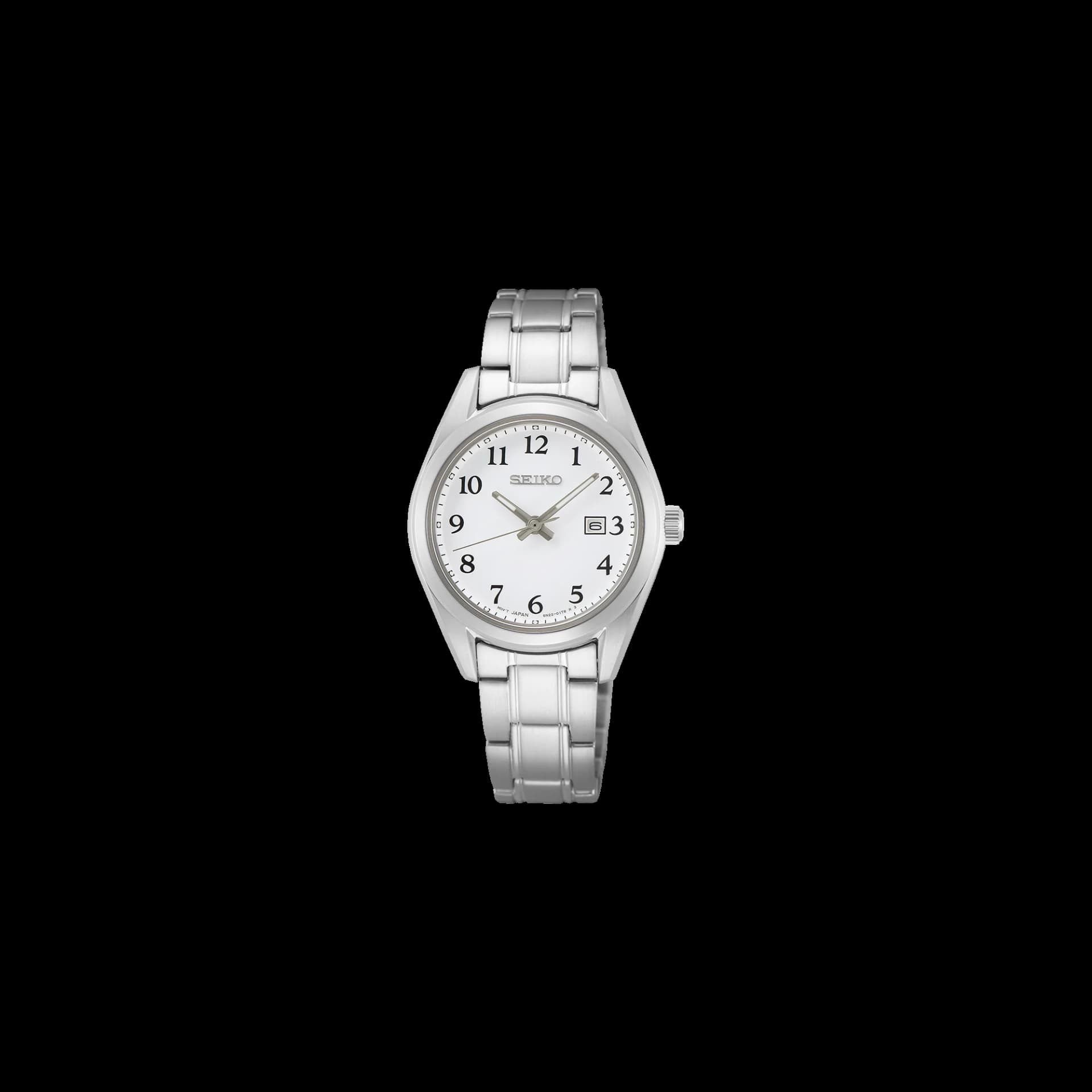 Seiko Montre Classique — boîtier blanc