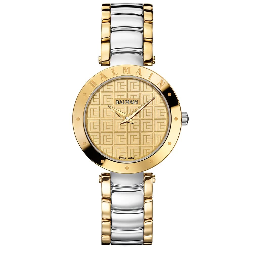 Balmain Montre quartz Femme Balmainia bijou Doré