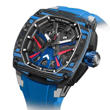 Tsar Bomba Montre tsar Bomba - Dark Matter 3 - Automatique - Bleu - TB8603-01