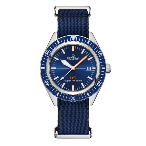 Certina Montre Certina DS Super PH500M Automatique Cadran Bleu