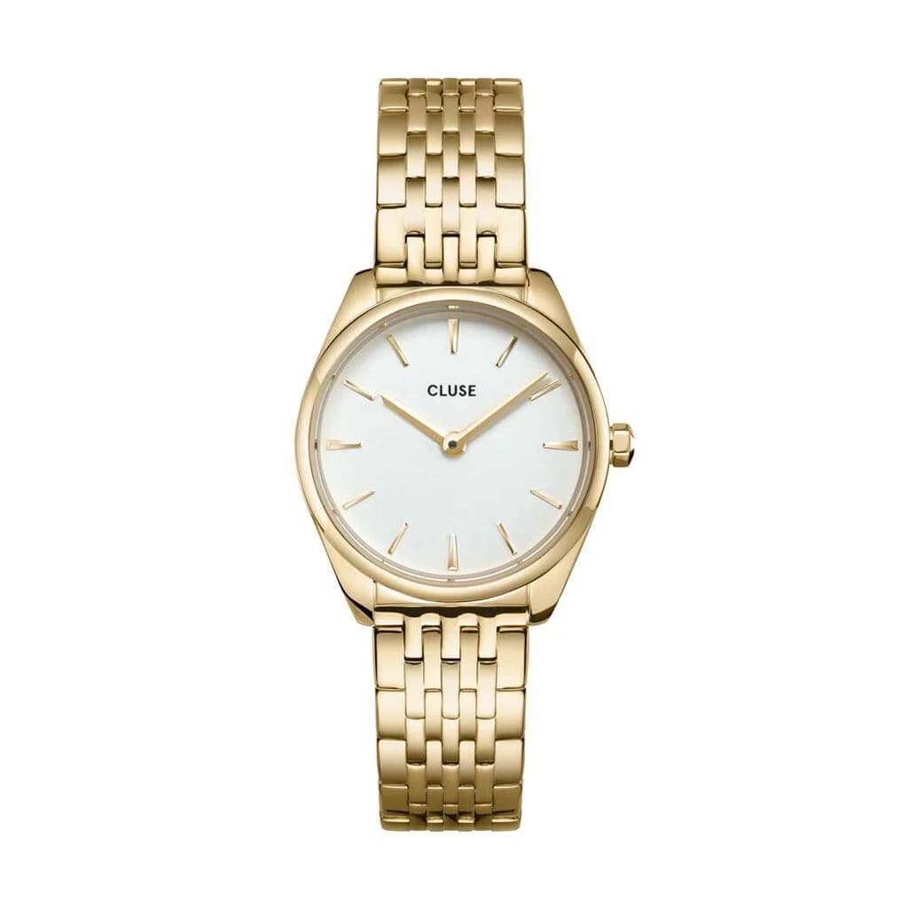 Cluse Féroce Mini — cadran blanc