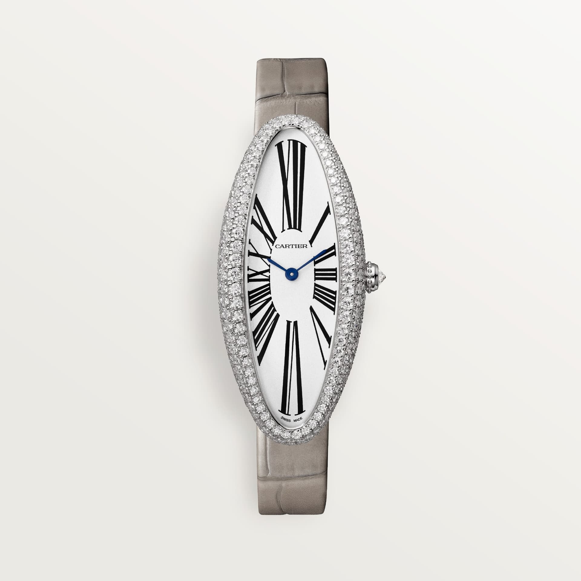Cartier Baignoire Allongée — boîtier or gris 750/1000