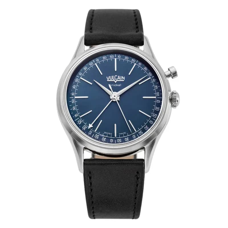 Vulcain Montre Cricket President 36mm Blue