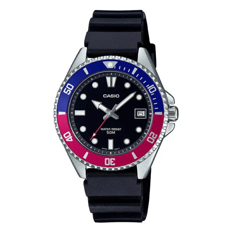 Casio MDV-10 — cadran analogique