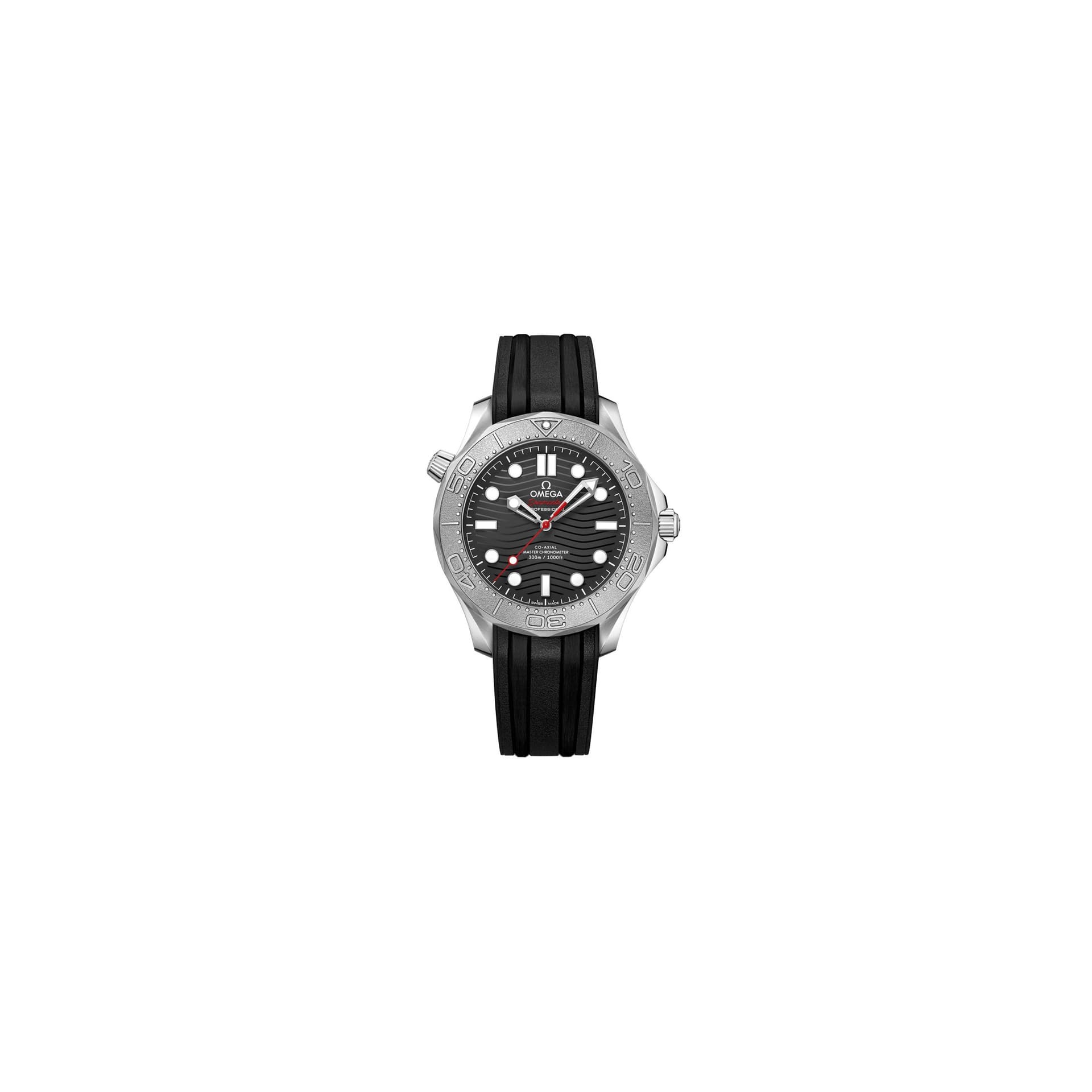 Omega Montre Omega Seamaster Diver 300m Édition Nekton Co-Axial Master Chronometer caoutchouc noir 42 mm