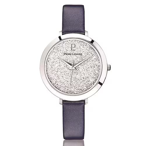 Pierre Lannier Montre Femme PIERRE LANNIER en Cuir Bleu Etanche