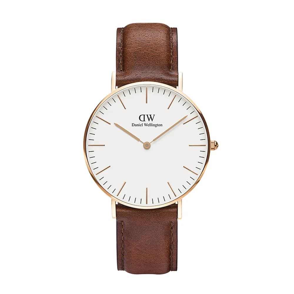 Daniel Wellington Montre quartz Mixte Classic Blanc