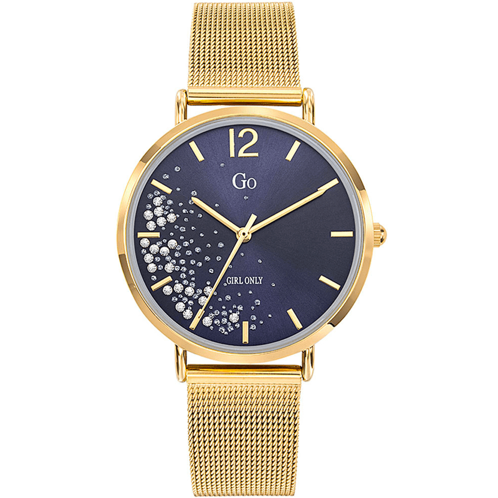 GO Mademoiselle Montre GO Mademoiselle Collection SS22 en Acier Doré