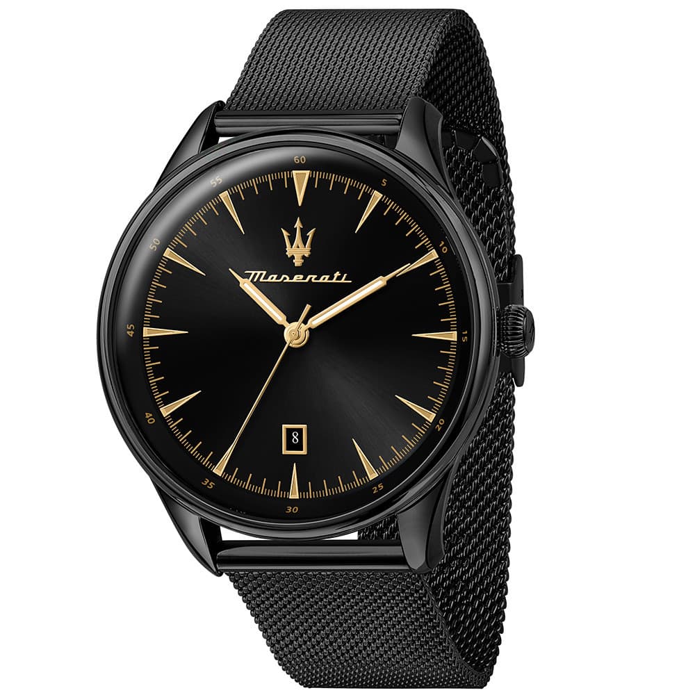 Maserati Montre Maserati en Acier Noir