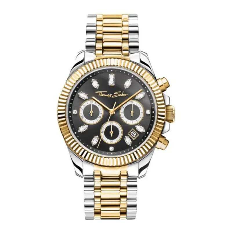Thomas Sabo Montre Divine Chronograph WA0398-291-201-38 MM