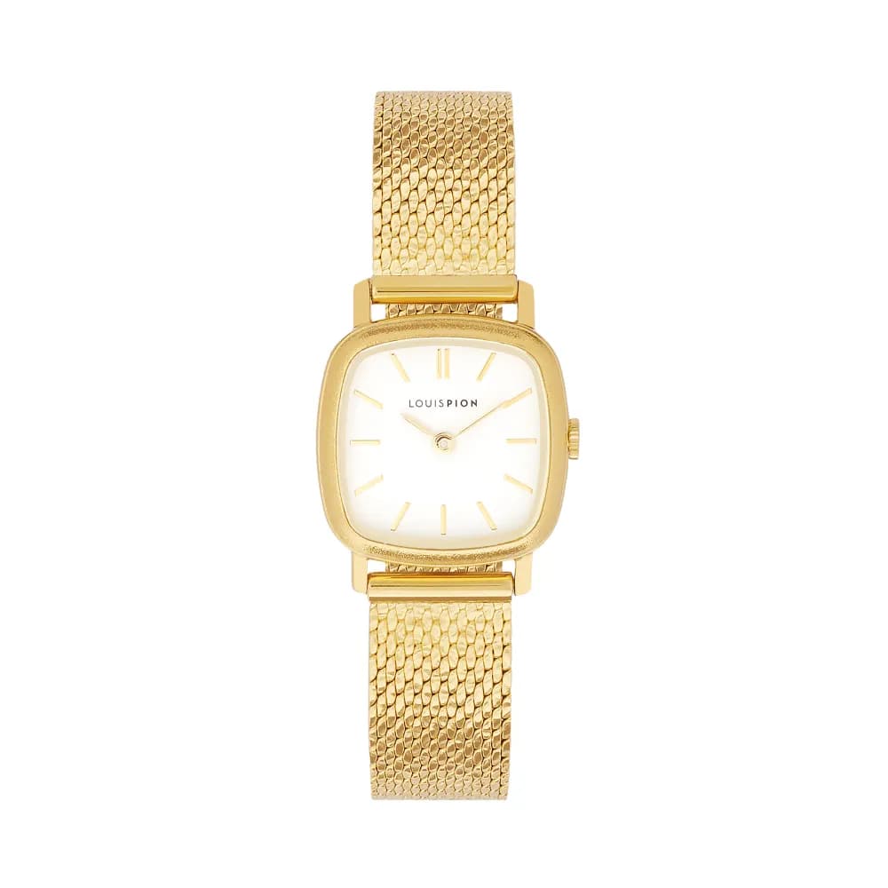Louis Pion Montre quartz Femme Rose Blanc