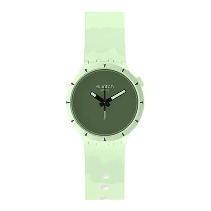 Swatch Big Bold Bioceramic — cadran vert
