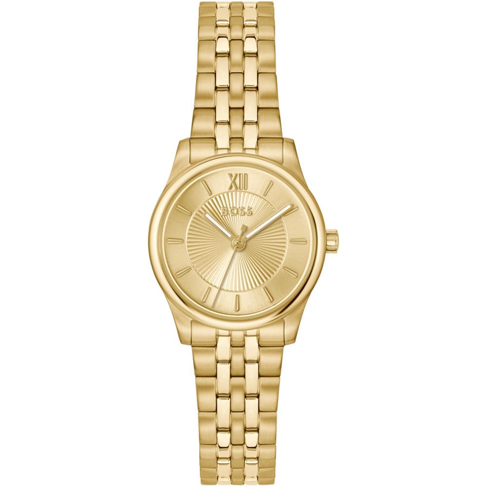 Hugo Boss Montre Boss Collection Graceful Mina en Acier et PVD Doré