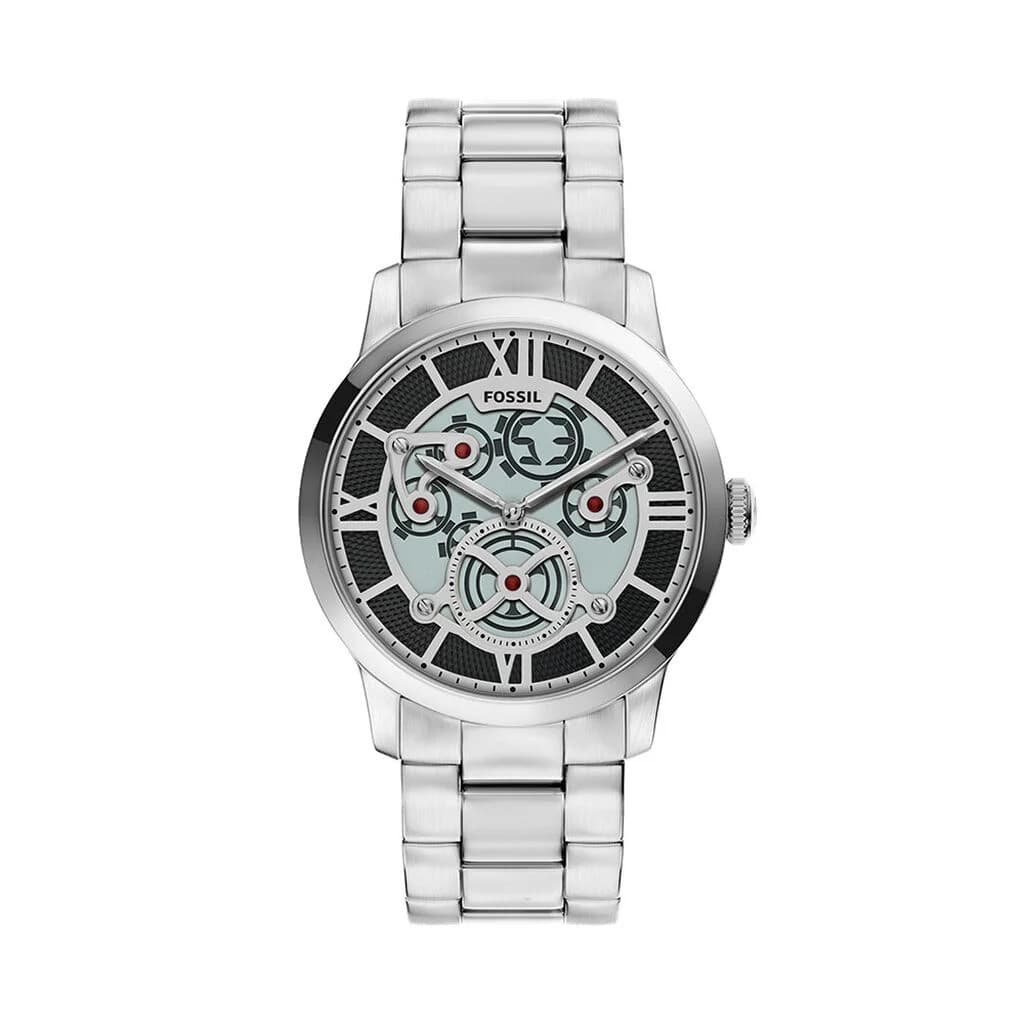 Fossil Montre Fossil Bic Tic Tourbillon Argenté