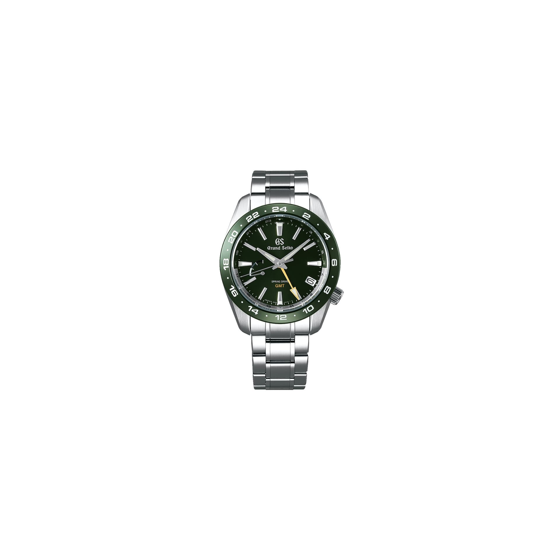 Grand Seiko Montre Grand Seiko Sport Spring Drive cadran vert bracelet acier 40,5 mm