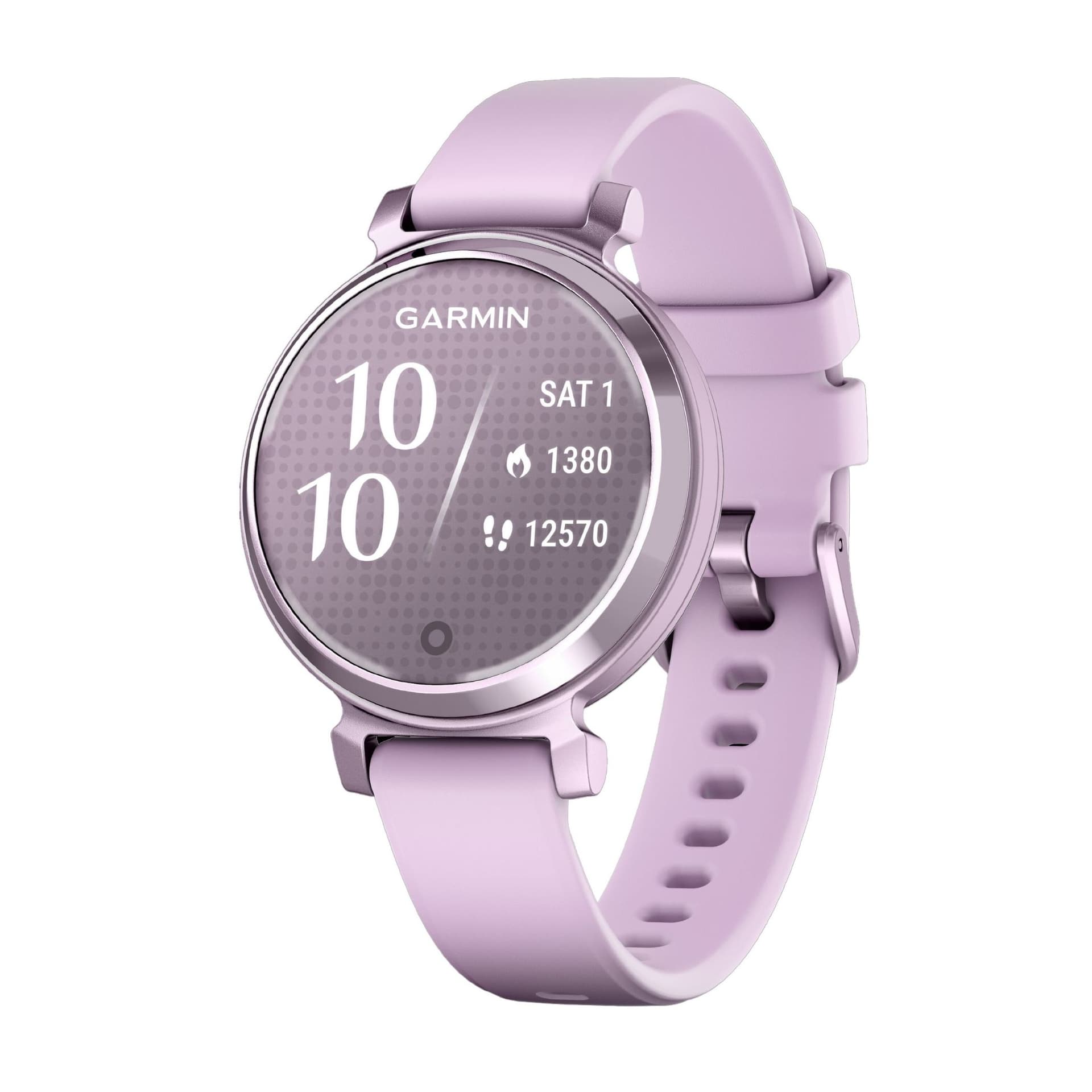 Garmin Montre Garmin Lily 2 Metallic Lilac bracelet silicone 35,4 mm