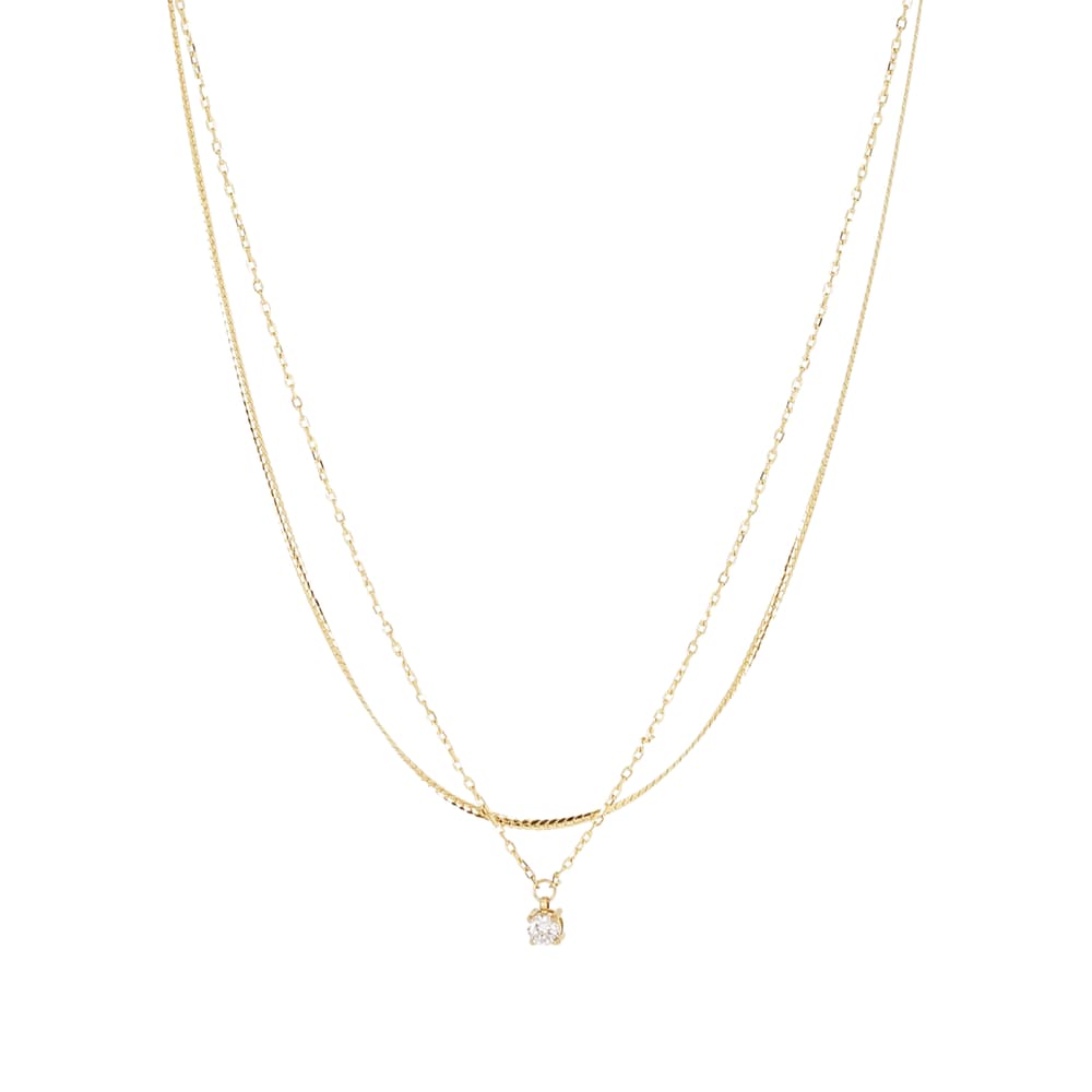 Zag Bijoux Multi-rangs Femme Brillant Doré